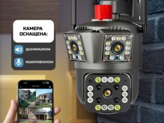 Wifi камера с 3 объективами и отличным качеством съёмки. Приложение.
