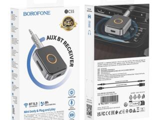 AUX-bluetooth фирмы Borofone, музыка через телефон без провода.