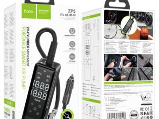 Умный компрессор фирмы Hoco, модель ZP5. До 3,5 bar с дисплеем. Новый.