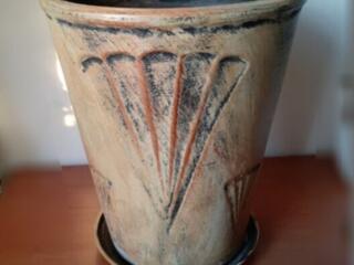 Керамический большой вазон для цветка