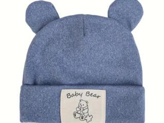 Шапка детская с ушками