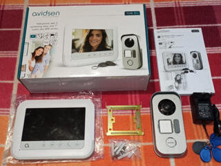 Французский видеодомофон 18 см. с вызывной панелью из Европы, новый