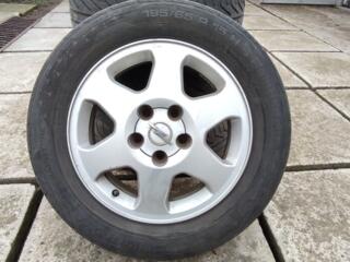 Родные диски "Опель" на летней резине 195*65R15 UNIROYAL RAINE EXPERT