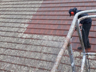 Чистка крыш.