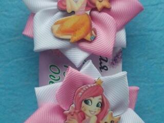 Бантики для девочек ручная работа.