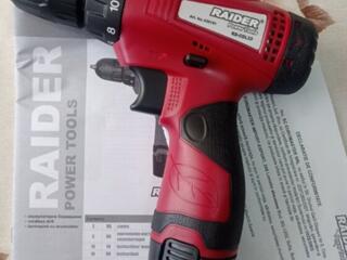 Новая. Дрель-шуруповерт RAIDER (Болгария)