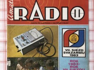 Журналы Amaterske Radio на чешском языке