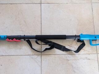 Телескопическая штанга удлинитель для аккумуляторной пилы и секатора.