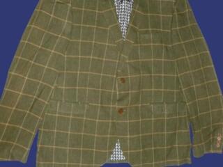 Крутой, стильный, льняной, пиджак, унисекс, next, italian fabric