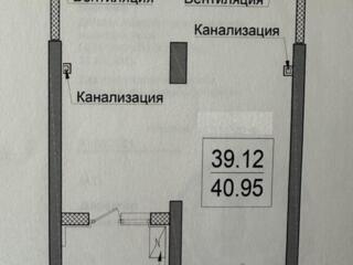 Продам квартиру 40.95 кв. м., 5/26, новый дом, жк Посейдон.