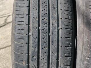 Продам 2 летние шины б/у (1 Savero, 1 Firestone), 215(205)/65/16