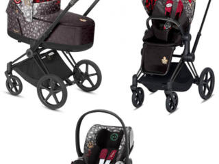 Премиум-коляска Cybex Priam 3 в 1 — стиль, комфорт и безопасность.