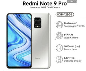 Redmi note 9 Pro 6/128