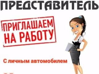 Требуется торговый представитель