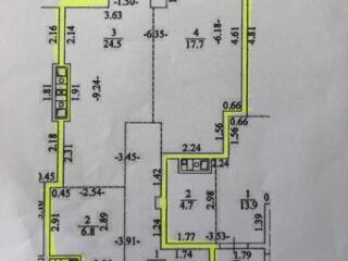 Продам евродвушку 60 кв. м., 7/21, новый дом, жк Aqua Marine.
