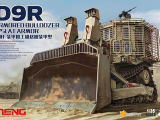 MENG SS-010 D9R Armored Bulldozer w/slat Armor