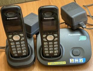 На запчасти Panasonic KX-TG7207UAT и KX-TG8011UAT с 2-мя трубками