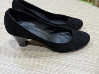 Туфли натуральный замш, р. 39