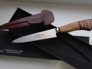 Новый туристический нож авторской работы мастеров Аргентины