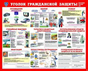 УГОЛКИ ГРАЖДАНСКОЙ ОБОРОНЫ. Тирасполь