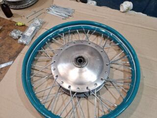 Спицовка колёс на мото МТ Урал К750