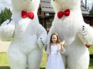 Белый медведь Житомир заказать мишку аниматора на день рождения