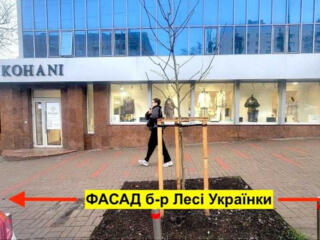 ренда магазину 174м2 в центрі Києва, б-р Лесі Українки, 3