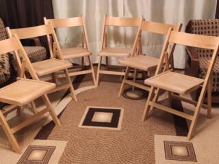 Продам комплект раскладных деревянных стульев 6 шт.