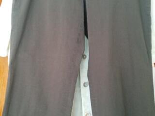 Новые женские брюки -капри немецкий Коттон 38р-р, цвет хаки.