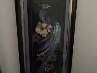 Вышитая картина с рамкой