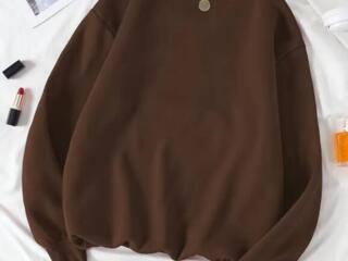 Свитшот на легком флисе