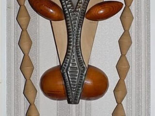 Сувенир Подсвечник Крым Дерево Латунь СССР