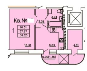 32575 Продам 1-комнатную квартиру в ЖК Тёплый ...