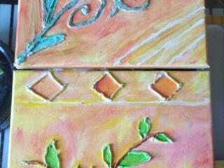 Хэндмей 2 картины за 70 руб.