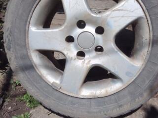 4 диска с всесезонной резиной Б\у на Мерседес