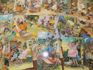 Открытки СССР Мишки. Кот в сапогах. Открытка переливашка. Ёжики ГДР