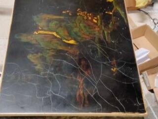 Китайский журнальный столик Шинуазри. 120-60-38 см.