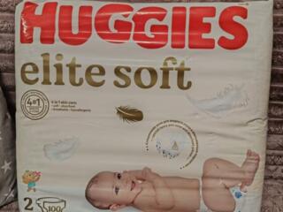 HUGGIES ELITE SOFT 2, 100шт