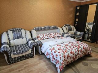 Посуточно 1 комн. кв-ра, мун. Бэлць