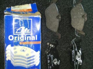 Колодки тормозные Opel Astra G, Zafira А