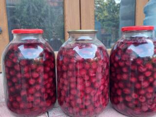 Куплю вишню в собственном соку в любом объеме и количестве самовывоз