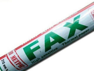 Куплю бумагу для факсов в рулонах.