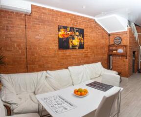 Сучасний котедж з баней.