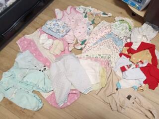 Детские вещи 0-6 месяцев