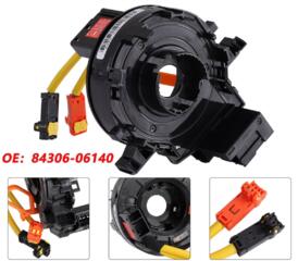 Шлейф руля для Toyota 84306-06140 подрулевая улитка