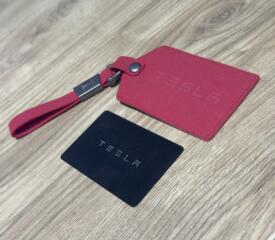 Tesla Model 3/Y/S/X - Чехол для ключ карты двери автомобиля.