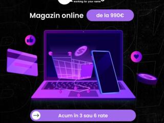 Creare Magazin online la Comanda, orice complexitate.