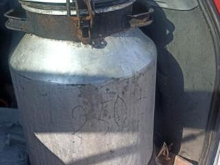 Продам фляги из под мёда 40л алюминиевые