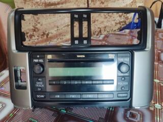 Штатная магнитола на HYUNDAI Santa Fe 2 и Toyota Land Cruis Prado 150
