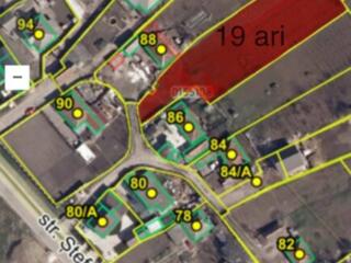 Teren pentru construcții 19 ari com. Gratiesti comunicații existent